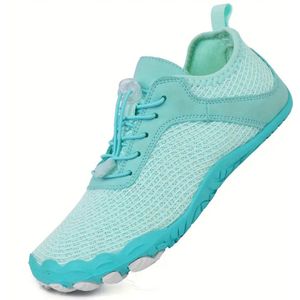 Livano Barefoot Schoenen - Waterschoenen - Aquashoes - Afzwemschoenen - Zwemles - Dames & Heren - Fitness - Sportschoenen - Hemelsblauw - Maat 36