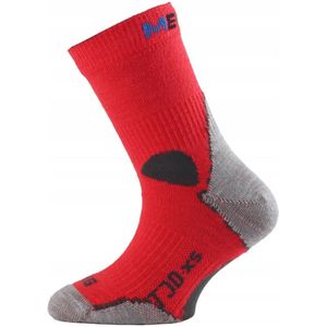 TJD Merino Kindersok Rood (XXS 24-28)