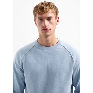 Ronde Hals Trui - Wafelstructuur - Pullovers