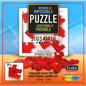 Eureka Impossible jigsaws 19 (19 jigsaw pcs 90°)*****