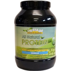 Onstage All Natural Protein - Pea Protein Organic - Plantaardig Eiwitpoeder - Vegan Eiwitshake - Biologisch Erwten Eiwit - 908 gram Vanille