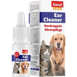 Sanal oorreiniger hond kat en knaagdier 50 ml