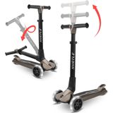 Hurtle - 3-Wieler Step Scooter - Opvouwbaar - LED-Wielen - Verstelbare Hoogte