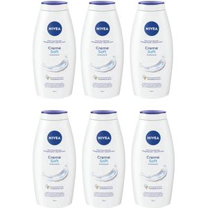 NIVEA - Crème Soft - Hydraterende BATH Crème - Voordeelverpakking - 6 x 750 ml