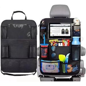 Auto rugleuning bescherming ondersteuning multi-pocket organizer, Oxford doek voorkomt schoppen auto achterbank grote organizer, kinderen, organizer en auto achterbank organizer.