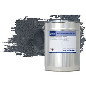 Wixx Hardhoutolie UV+ - 5L - Zwart