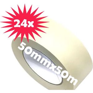 Masking tape av 50mmx50m vd