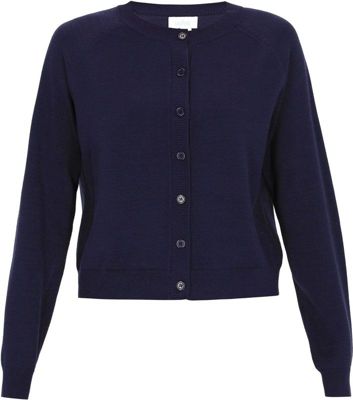 usha BLUE LABEL Gebreid vest  navy