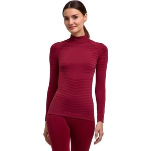 FALKE - Maximum Warm High Neck - Functioneel Shirt - Merlot - Lange Mouwen