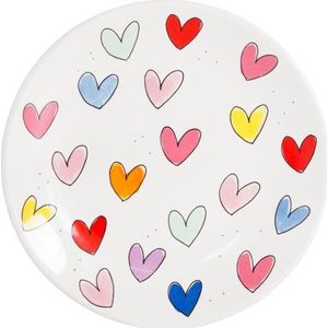 Blond Amsterdam Hearts Bord - Hearts - Ø22cm