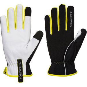 Portwest PW3 Winter Handschoen - Zwart/Geel - M