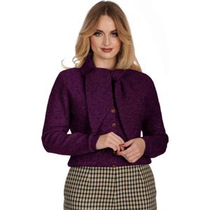 Banned Retro - Cardigan - Bordeauxrood