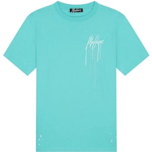 Malelions - Painter T-Shirt - Blauw - 100% Katoen