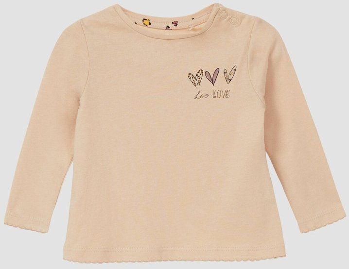 s.Oliver - T-Shirt - Zacht Katoen - Lange Mouwen - A-vormig Ontwerp