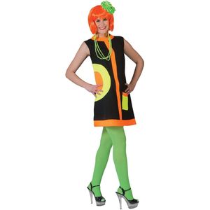 Verkleedkleding | Mod'Dress Neon | Maat 32 - 34 | Volwassenen | Vrouwen | Carnavalskleding