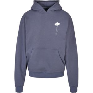 Merchcode - Love In The Air Ultra Heavy Hoodie/trui - L - Blauw