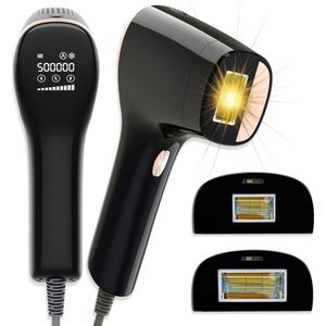 Vasqura NUDA IPL Laser Ontharingsapparaat – 2025 – IPL ontharingsapparaat – Ontharing voor Thuis – Jarenlang gebruik – Zwart