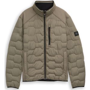 Tom Tailor - Tussendoor jas - Heren - 2XL-56 - Olijf - Polyester - 1050625