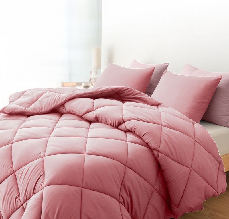 Sleep Comfy - Deluxe 2-in-1 Herfst Dekbed - 200x220 cm - Ademend en Anti Allergie - Hoesloos Dekbed