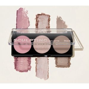 Sculpting Palette 3w1 - 02 Neutraal - Hean Cosmetics