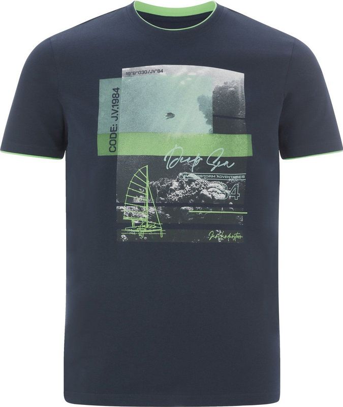 Jan Vanderstorm - HAKEJAN - T-shirt - Donkerblauw