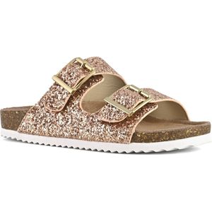 Colors of California Sandalen goud glitter - Dames - Maat 37