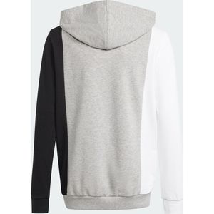 adidas - Essentials Colorblock Hoodie - Grijs - Kinderen