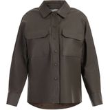 DreiMaster - Vintage - Leren Overhemd - Taupe