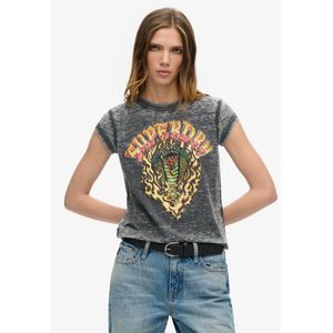 Superdry - Biker Rock Graphic - T-shirt - Korte Mouwen