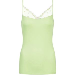 Mey - Pretty Sense Spaghetti Top Pistachio Cream - maat L/XL - Groen