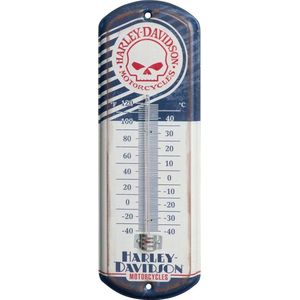 Harley-Davidson Schedel Mini Thermometer LAATSTE KANS