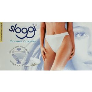 Sloggi - Double Comfort Tanga wit EU 40