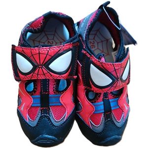 Spiderman schoenen - Marvel - open schoen - sneakers - zomerschoen - klittenband - maat 26