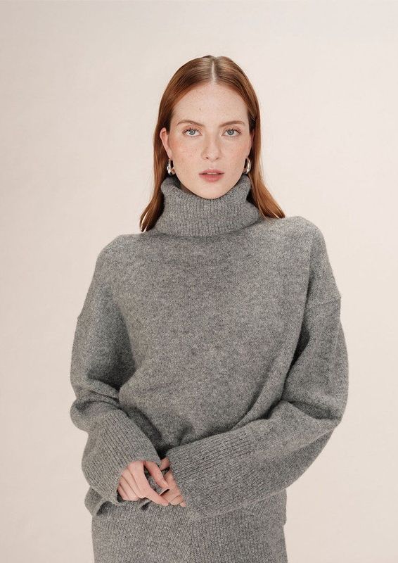 Grace & Mila - TAXI - Coltrui - Grijs - Oversized