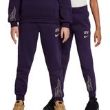 Nike - Kinder Joggingbroek - Zwart/Hyper Pink/Metallic Gold - Trainingspak