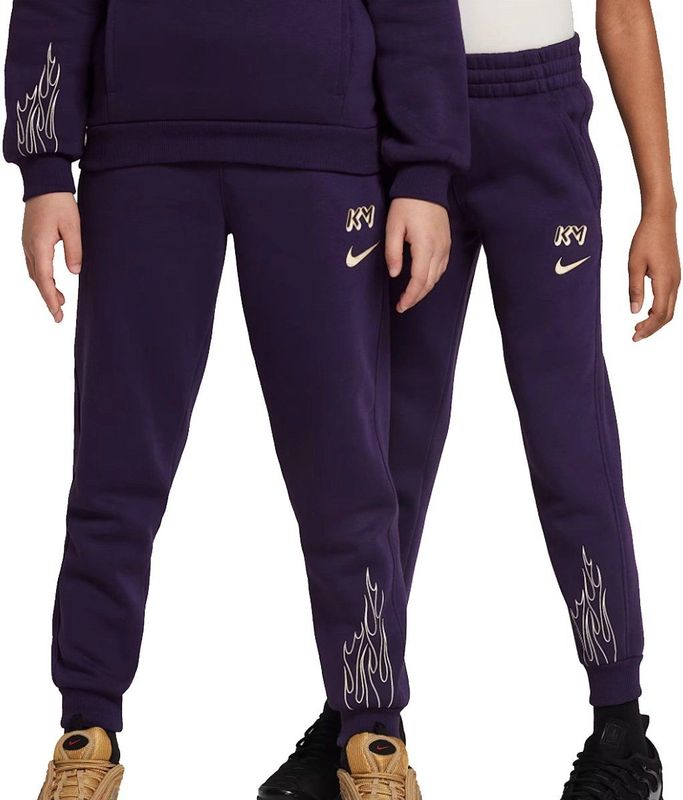 Nike - Kinder Joggingbroek - Zwart/Hyper Pink/Metallic Gold - Trainingspak