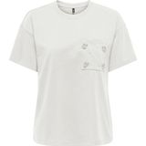 ONLY - ONLPOSH LIFE BLING POCKET TOP BOXJRS - Dames - Blouses