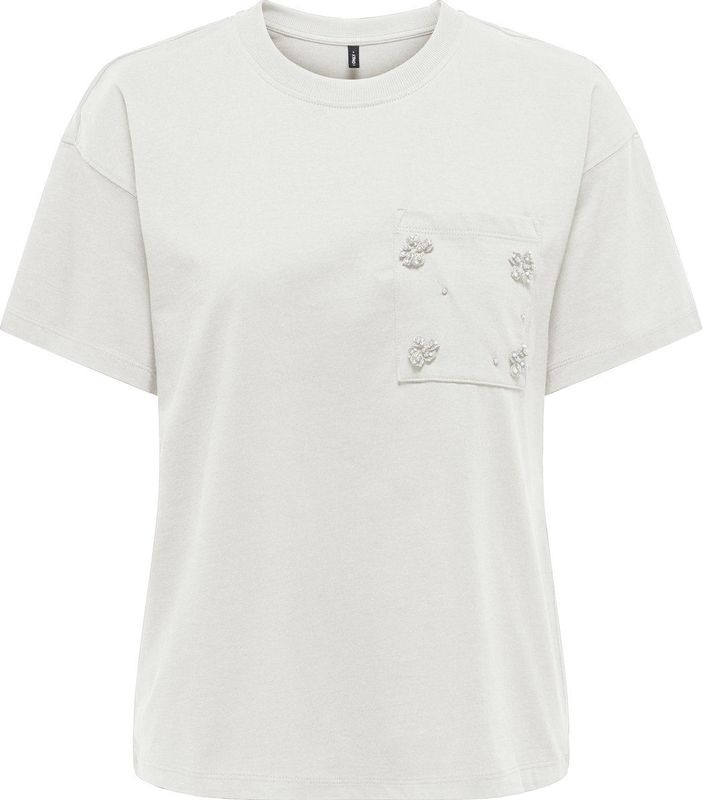 ONLY - ONLPOSH LIFE BLING POCKET TOP BOXJRS - Dames - Blouses