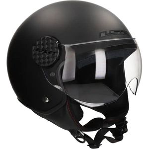 LS2 Helm Sphere II Pilot OF558 mat zwart maat XL