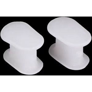 New Age Devi - Teenspreider-Tenenspreider-Hallux-Valgus-Siliconen-4-Stuks