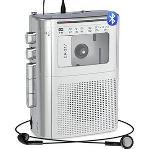 DailySupplies - Cassette Speler - Zilver - Walkman