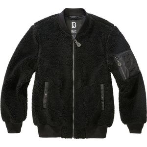 Brandit - MA1 Teddy Fleece - Fleece - Zwart - 100% Polyester