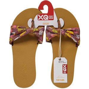 Meisjes Slippers - Teenslippers - Tropical Style Paars - Maat 33/34