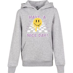 Mister Tee - Nice Day Kinder hoodie/trui - Kids 134/140 - Grijs
