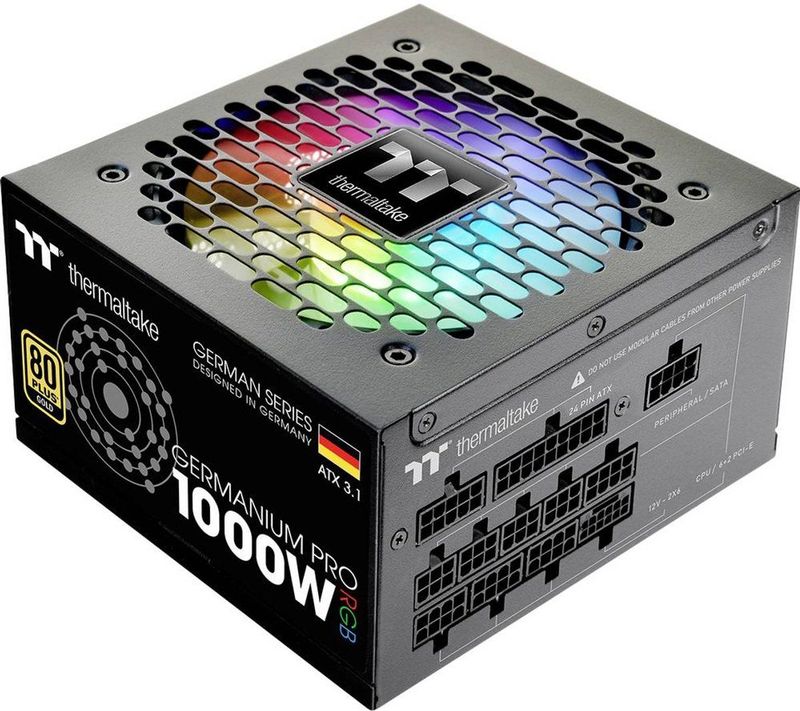 Thermaltake AC/DC-inbouwnetvoeding 1000 W ATX 80 Plus Gold