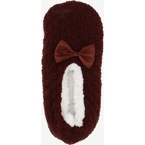 Basset home socks - huis sok/slof - Antislip - 15040 - 42 - Bordeaux