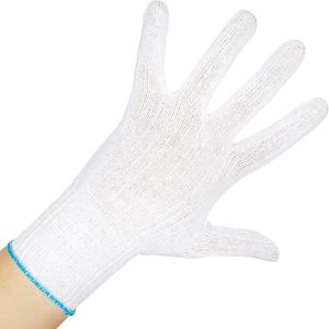 Supersoft Set van 6 Paar 100% Katoenen Handschoenen - Duurzaam, Naadloos, Wasbaar, Herbruikbaar, Maat XS