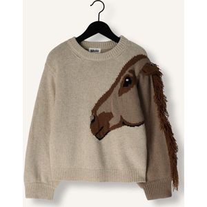 Molo Gisela Truien & Vesten Meisjes - Sweater - Hoodie - Vest- Bruin - Maat 98/104