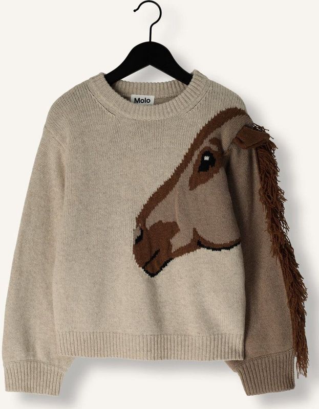 Molo Gisela Truien & Vesten Meisjes - Sweater - Hoodie - Vest- Bruin - Maat 98/104