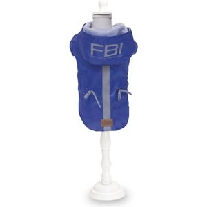 Croci - Hondenjas Regenjas - Vancouver FBI waterproof Blauw - 75 cm